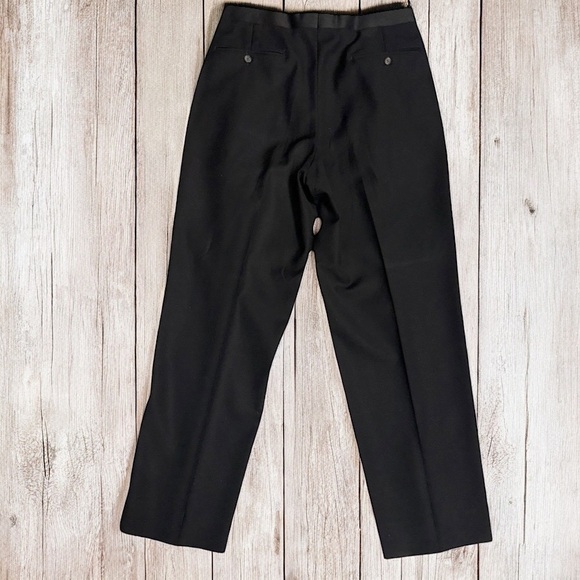 Canali Men’s Luxury Italian 2-Pc 100% Pure New Wool Black Tuxedo 38R | 32x29 - Picture 8 of 16